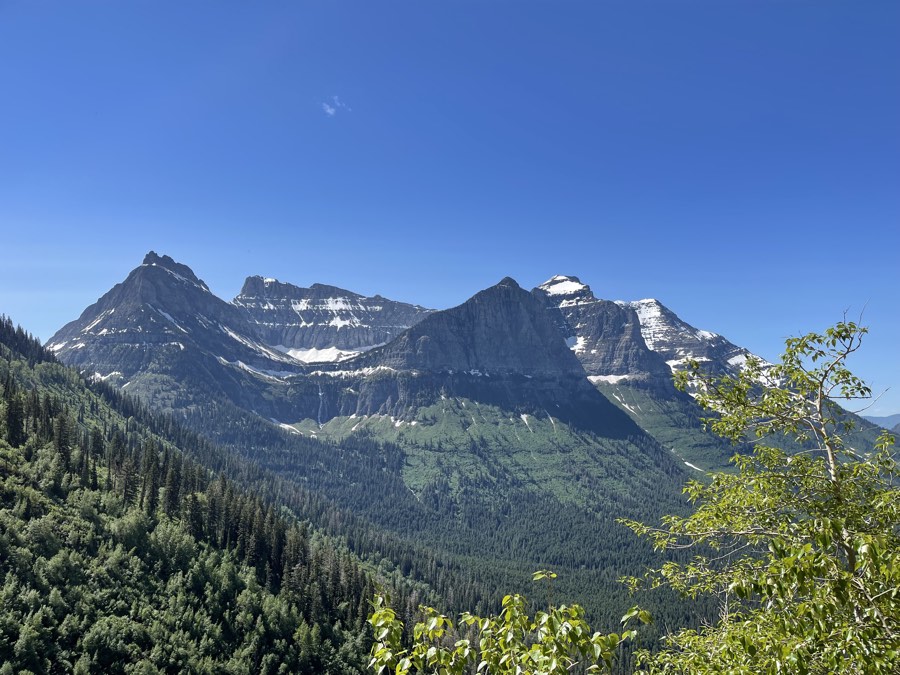 One more wide mountain scene along the road