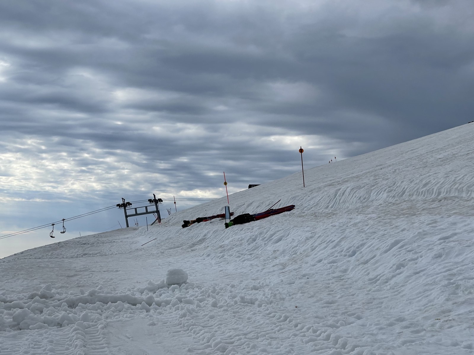 The top terminal of the Palmer chairlift