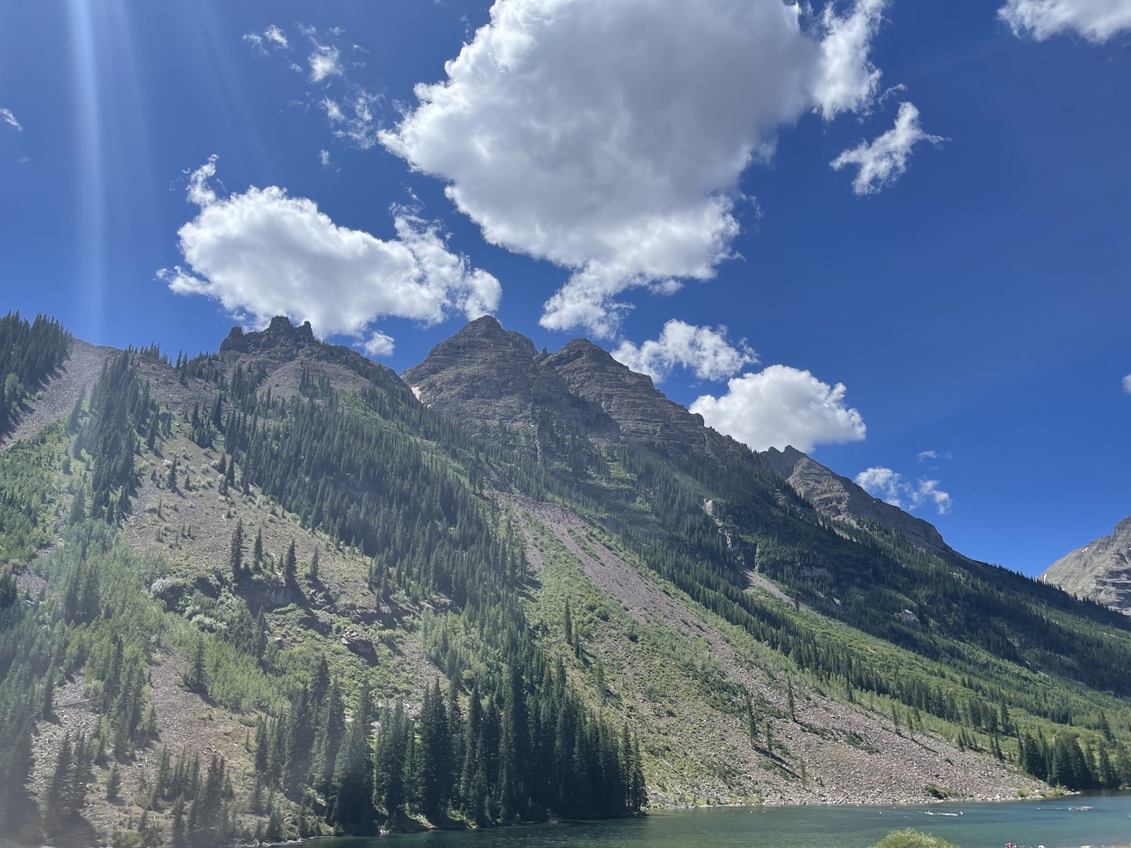 Ridgelines around the Maroon Creek Valley