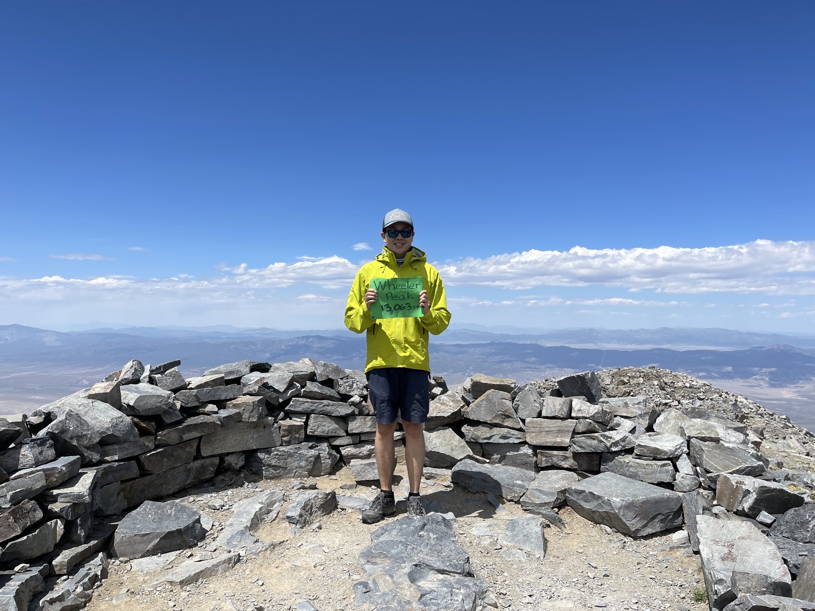 Me standing on top of the peak