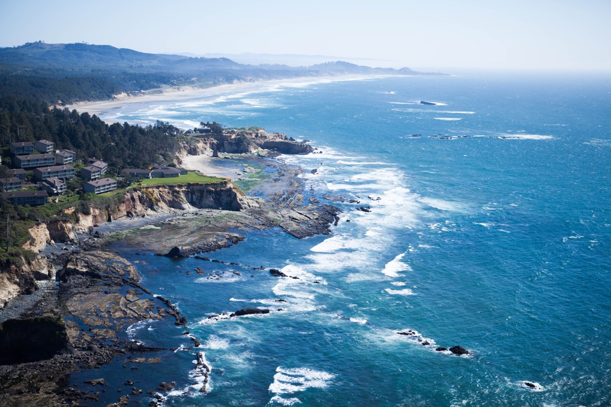 Photograph from HWY 101, OR