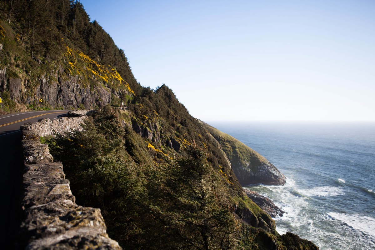 Photograph from HWY 101, OR