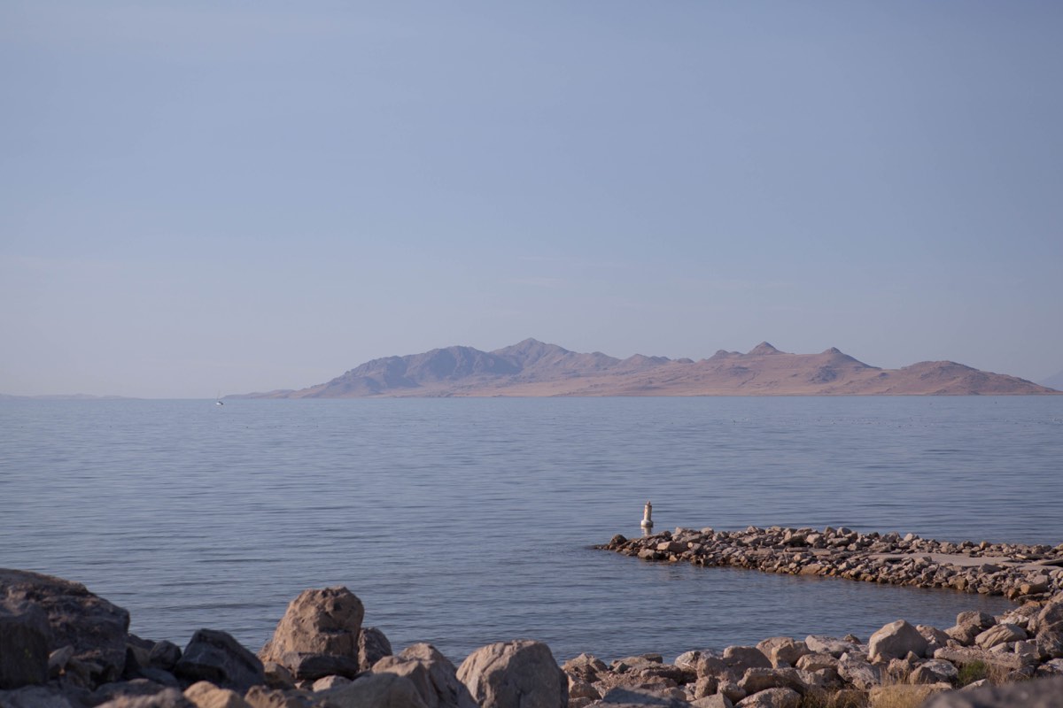 Photograph from Great Salt Lake, UT
